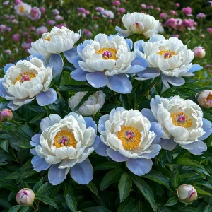 Пион Акварельный Этюд купить по цене от 806р. в интернет-магазине «Посадика» с доставкой почтой в в Жукове и по всей России – [изображение №1].